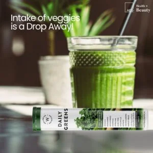 Daily Greens nutrition product campaign creative