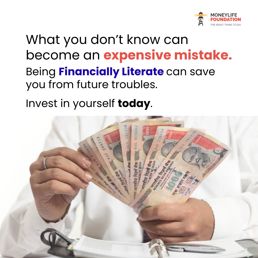 Moneylife Foundation awareness ad creative variant