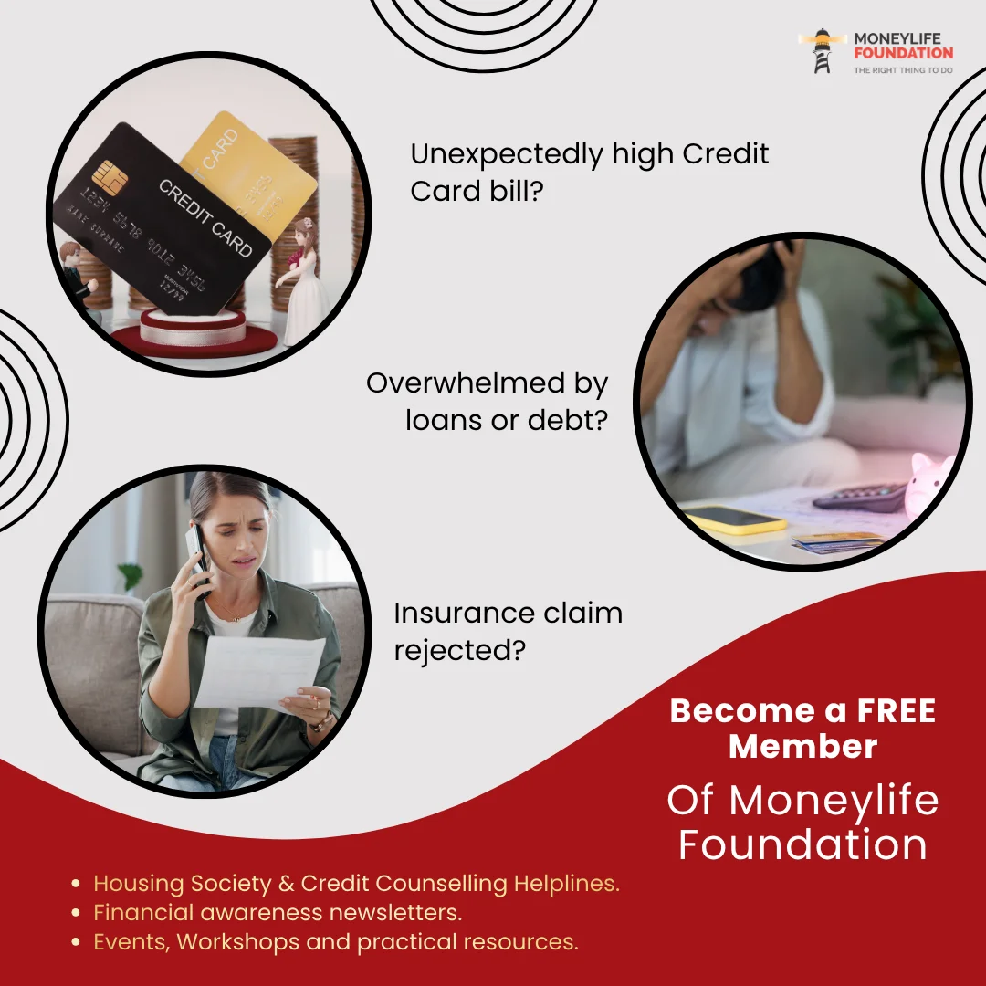 Moneylife Foundation lead generation membership creative