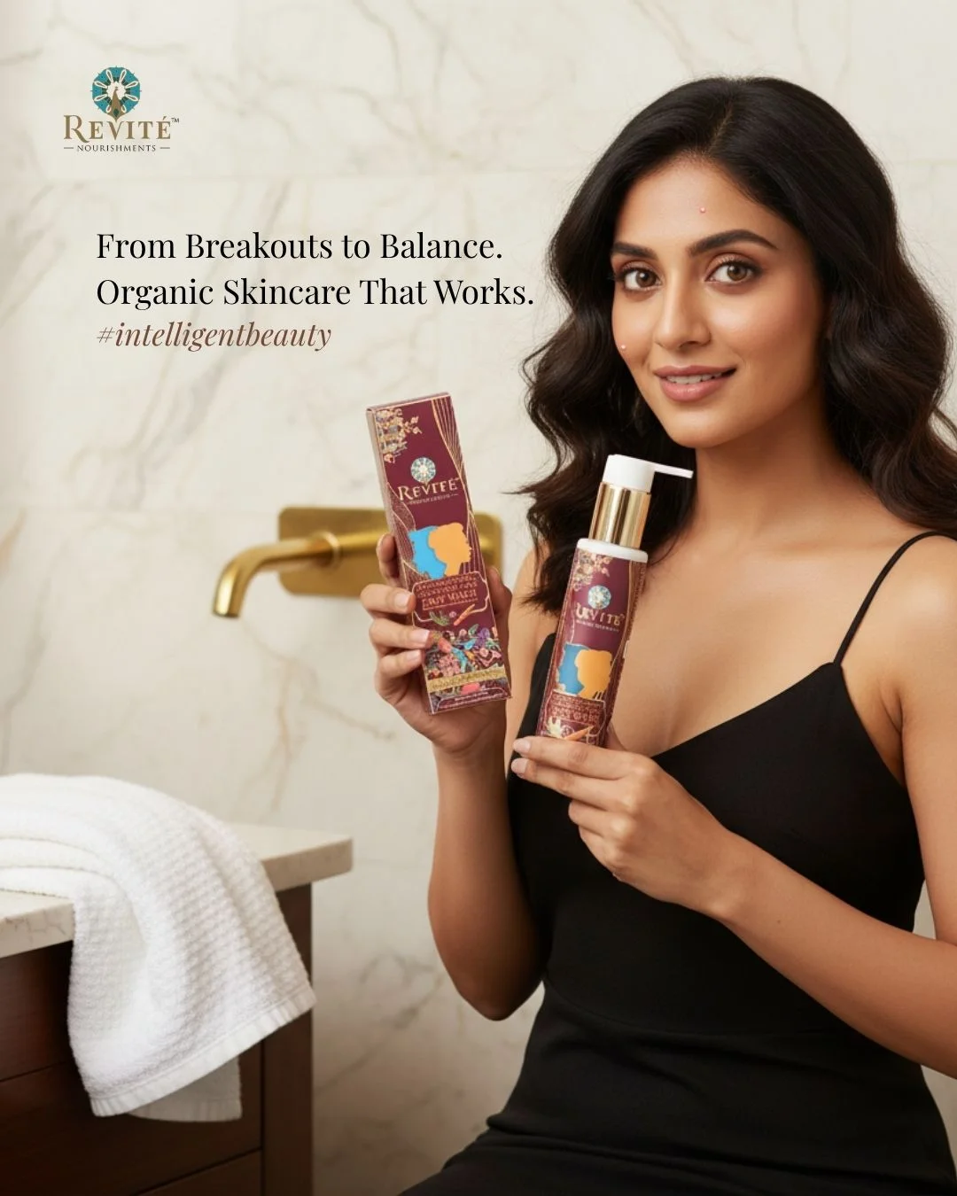 Revité facewash lifestyle social creative