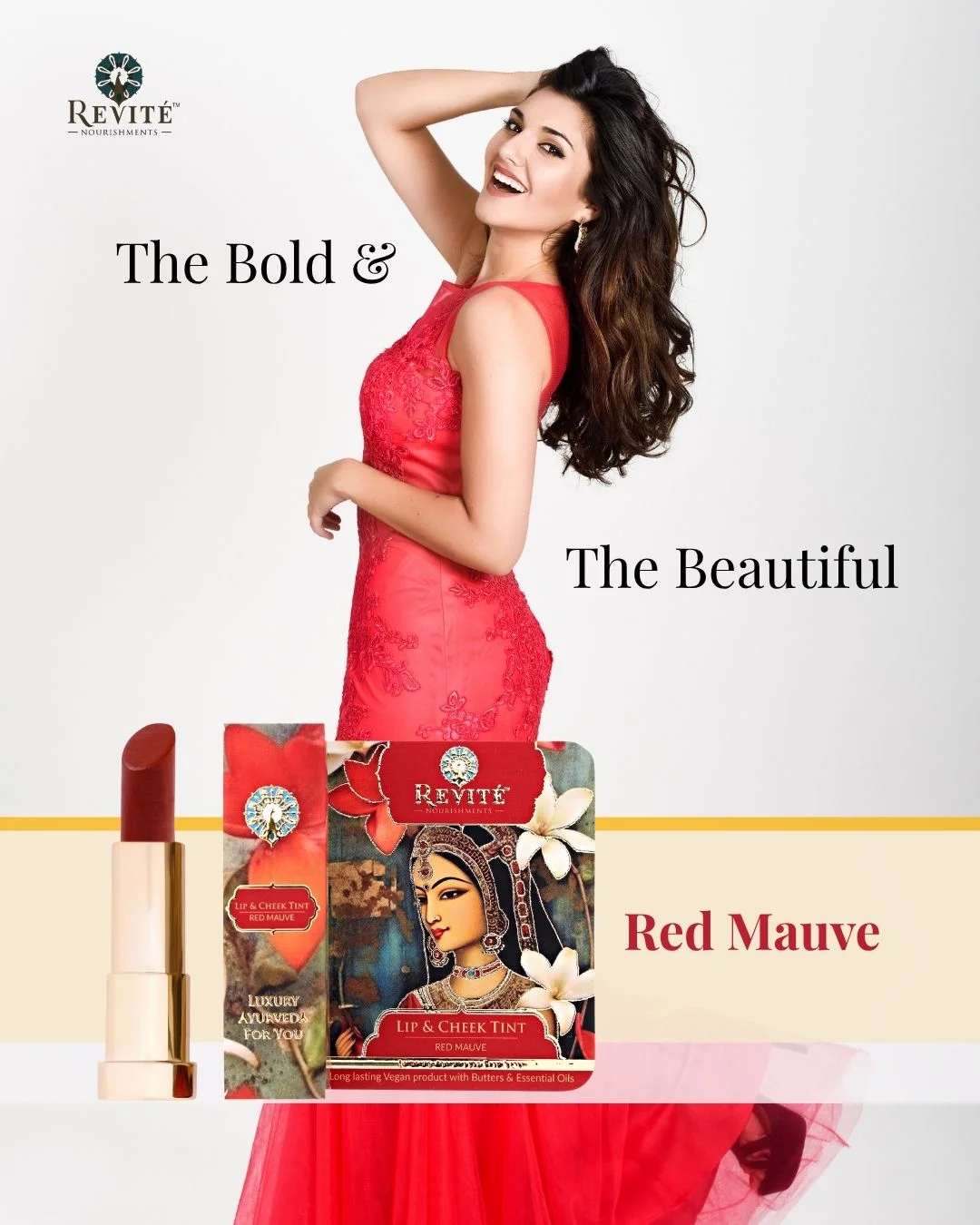 Revité lip and cheek tint social creative